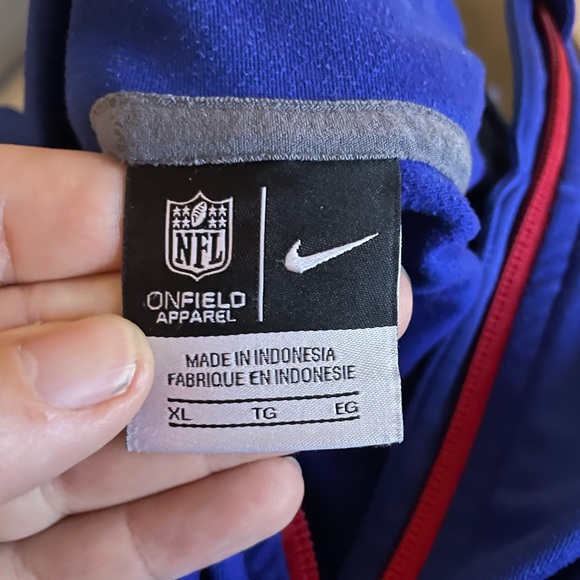 Nike NFL On Field Half Zip New York Giants sz XL - Picture 4 of 4